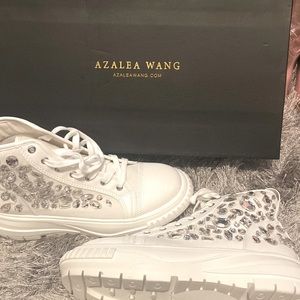 Brand new size 11 azalea wang rhinestone sparkly tennis shoes.